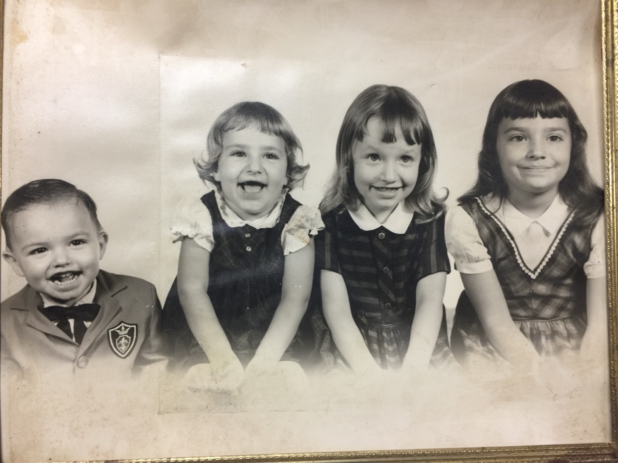 The Lambert children — Patrick, DeeDee, Pat, and Henrietta