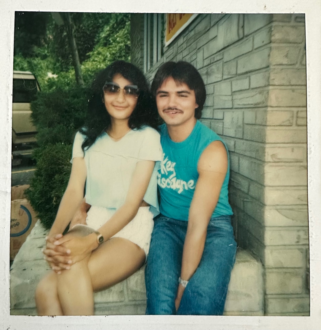 Patrick and Cyndi Lambert, first summer together, 1985