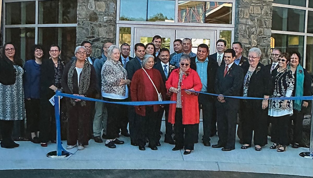 Ribbon cutting ceremony for the new Cherokee Indian Hospital
